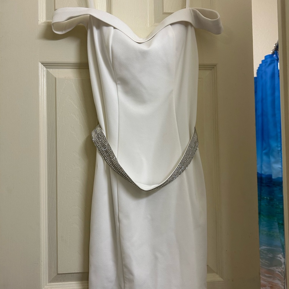 White dress